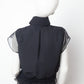 Sacaï SS 2015 double layered silk and cotton military gilet
