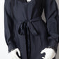 Veronique Branquinho FW 2006/2007 black silk and lace dress