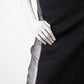 Jean Paul Gaultier for OVS 2016 black pencil skirt with mesh sides