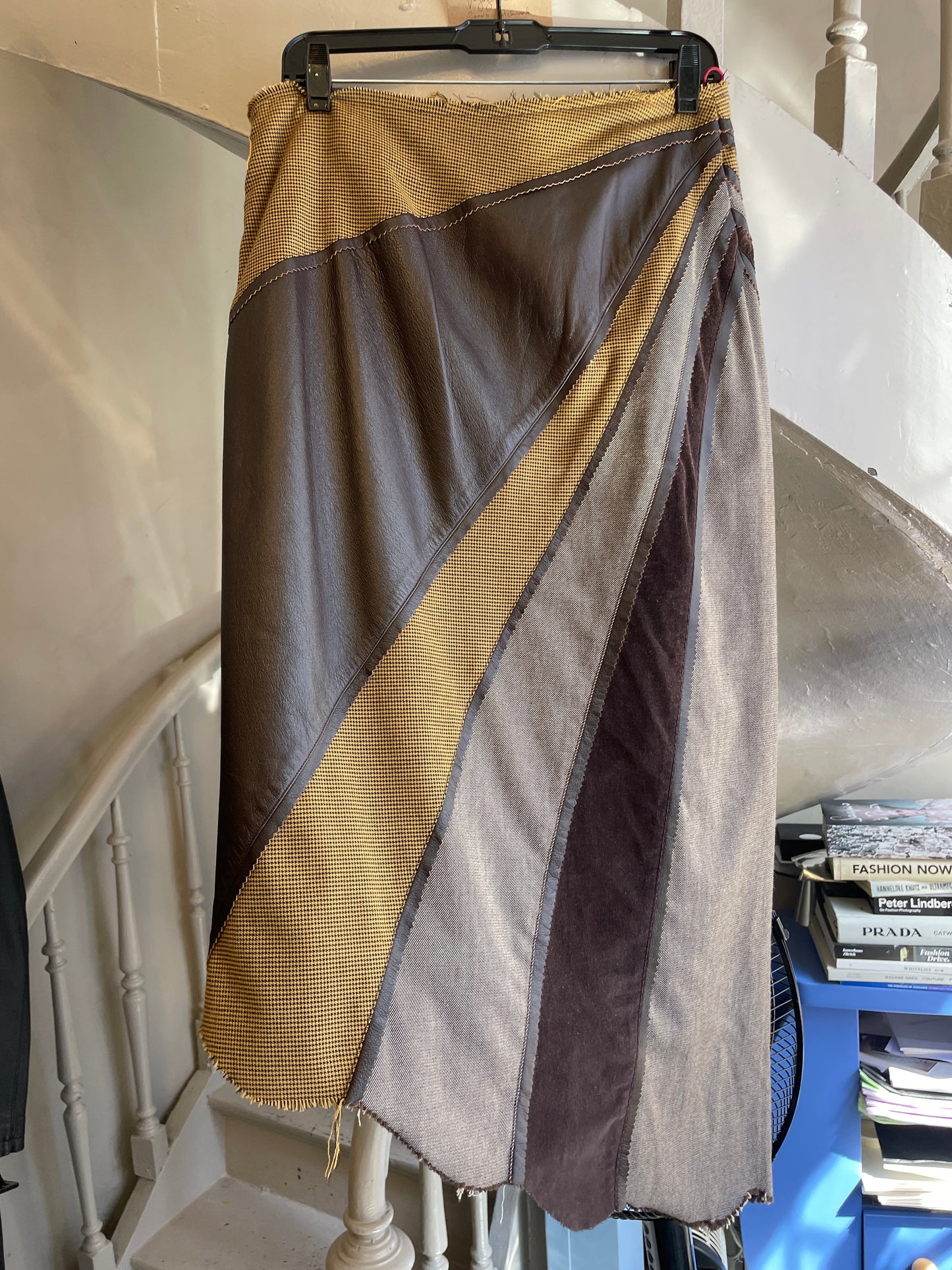 Voyage 2000s patchwork skirt