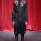 Veronique Branquinho FW 2006/2007 black silk and lace dress