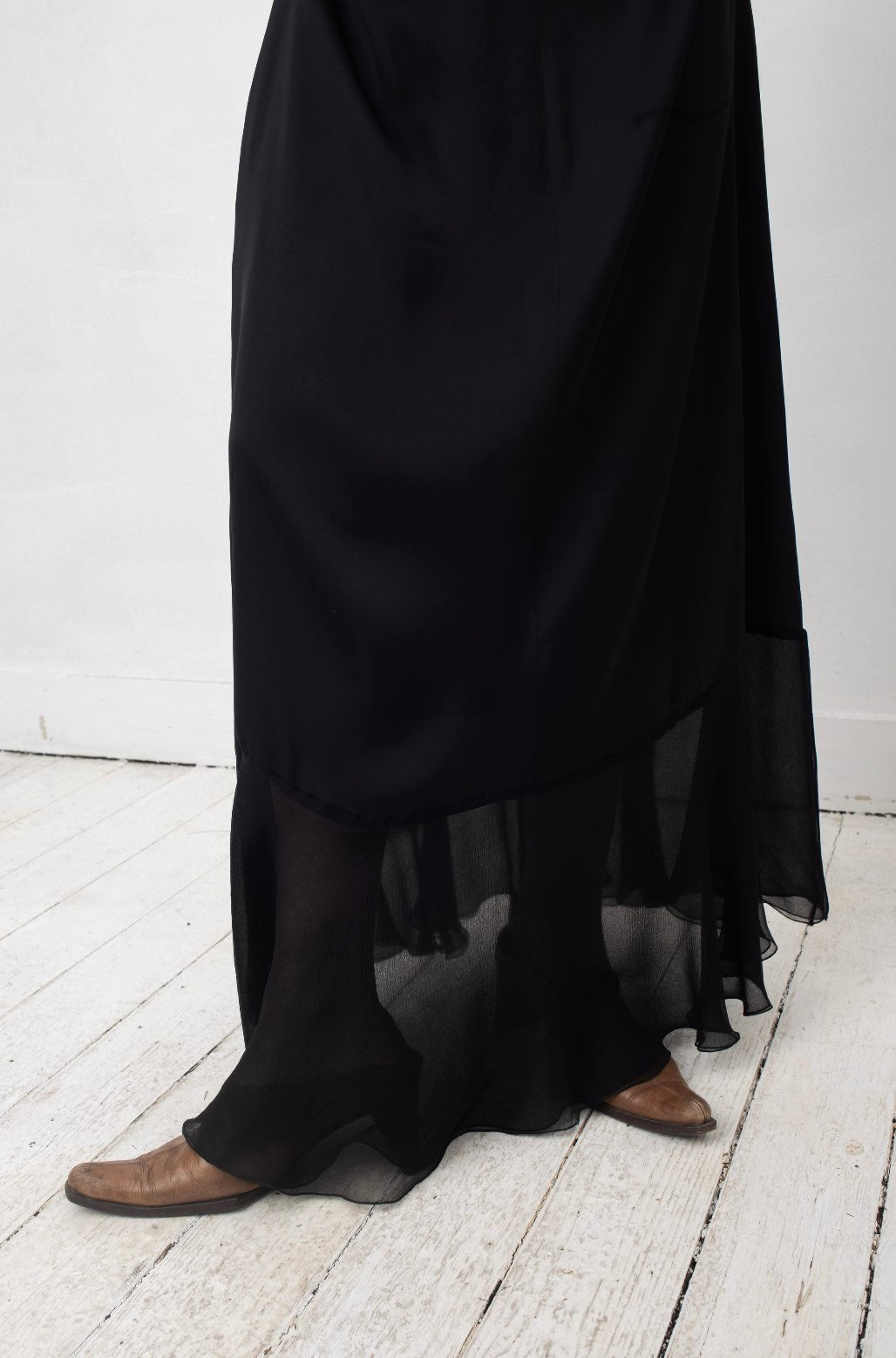 Dries Van Noten silky skirt.