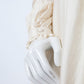 Veronique Branquinho FW 2006 ivory silk evening dress