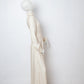 Veronique Branquinho FW 2006 ivory silk evening dress