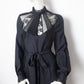 Veronique Branquinho FW 2006/2007 black silk and lace dress