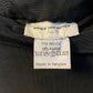 Dries van Noten 90's wool and paper black A-line midi skirt