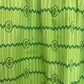 Emilio Pucci 70's green striped straight cotton skirt