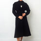 Ter et Bantine 90s long black Victorian coat