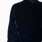 Emporio Armani 2010’s black velvet turtleneck sweater