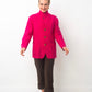 Comme des Garçons Homme Plus AD 2001 fuchsia cotton jacket