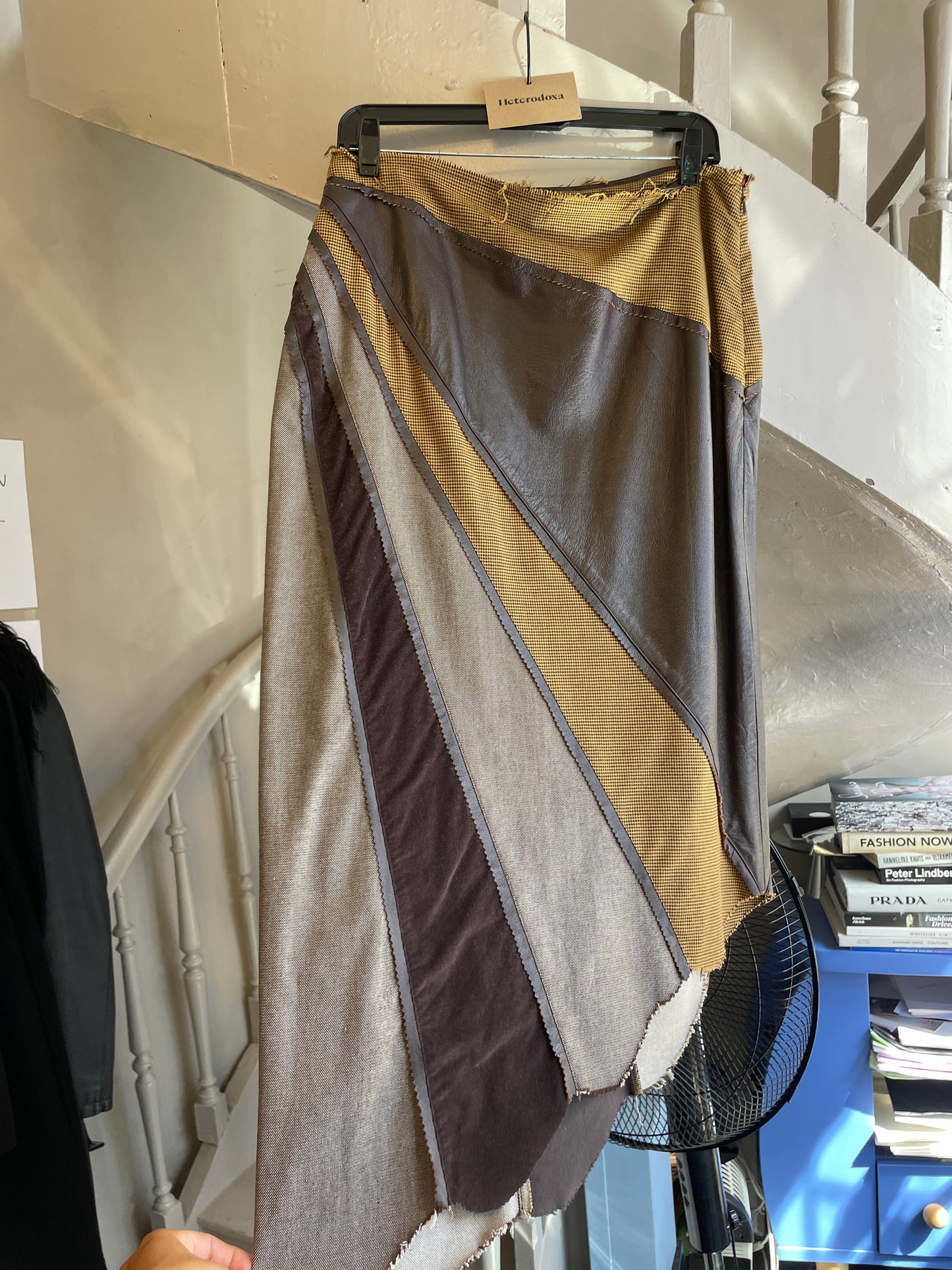 Voyage 2000s patchwork skirt