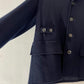 Y’s 90s navy wool single breasted jacket