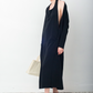 Yohji Yamamoto 80's black apron dress with attached jacket