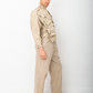 Dries van Noten beige cotton trousers