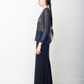 Yohji Yamamoto 90’s wool dark blue skirt