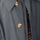 Giorgio Armani 90´s grey waxed cotton coat