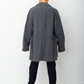 Giorgio Armani 90´s grey waxed cotton coat