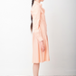 Dirk Van Saene 2006 peach pink dress