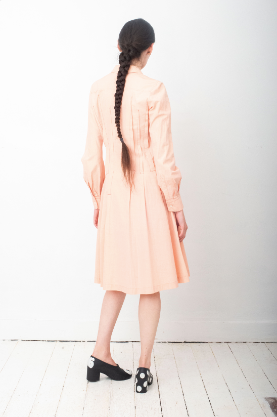 Dirk Van Saene 2006 peach pink dress