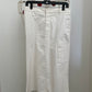 DKNY 90's white cotton straight skirt