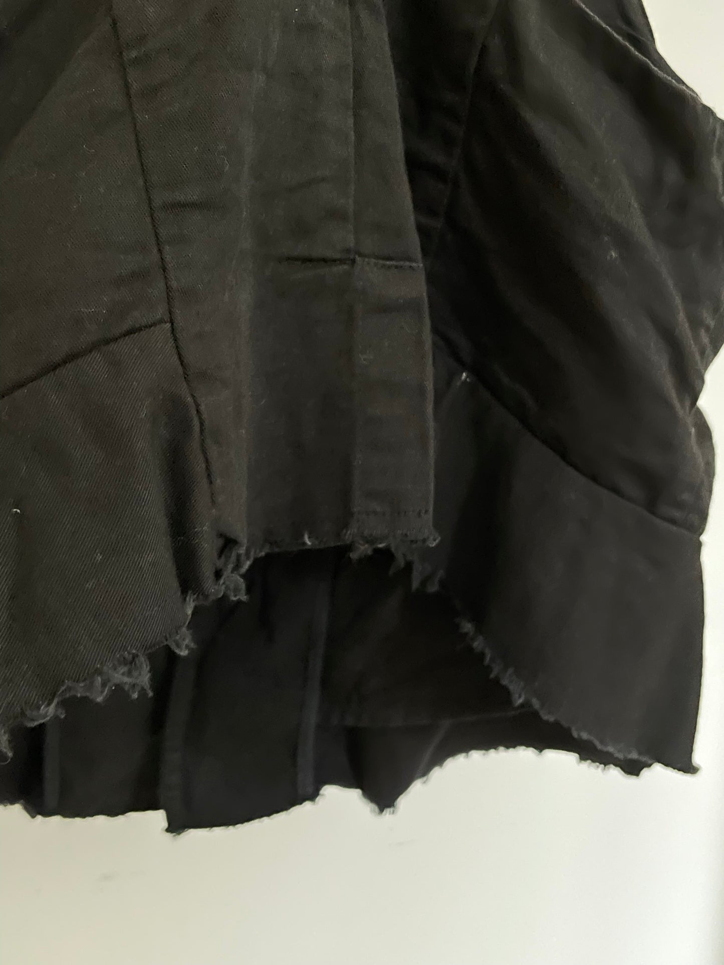 Ter et Bantine 2000's black cotton gilet