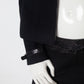 Lawrence Steele 90s wool and python black skirt suit