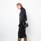 DKNY 90's wool and leather twinset (turtleneck & gilet)