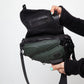 Kuboraum 2020's rubber assembled "grenade" khaki shoulder bag