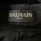 Balmain Fall 2012 black velvet dévoré Fabergé pattern blazer