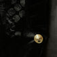 Balmain Fall 2012 black velvet dévoré Fabergé pattern blazer