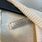 Nina Ricci 2000's cream slashed wool sweater
