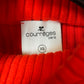 Courrèges 2020's bright red ribbed knit turtleneck sweater