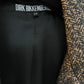 Dirk Bikkembergs 2000's wool brown suit with asymmetric zipper details
