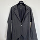 Jean-Paul Lespagnard grey transformable blazer with open armpits