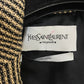 Yves Saint Laurent Fall 2006 brown cotton knit blazer