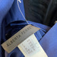 Alberta Ferretti 2010's silk blue evening gown with open back