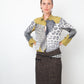Dirk Bikkembergs 2000's wool brown suit with asymmetric zipper details