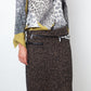Dirk Bikkembergs 2000's wool brown suit with asymmetric zipper details
