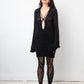 Alexander McQueen 2000's black knit leggings