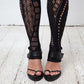 Ann Demeulemeester 2000's black sandals with velcro ankle straps size 37,5
