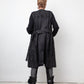 Dries van Noten 2010's sleeveless wool bouclé grey coat with belt