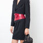 Marc by Marc Jacobs 2010's mini black leather shoulder bag with zippers