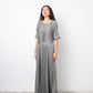 Dries van Noten 2010's grey pleated evening dress