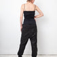 A.F. Vandervorst 2000's black leather loose trousers with belt