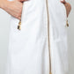 Dsquared2 Spring 2008 cotton halter dress with golden hardware