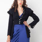 Burberrry 2020's wool dark blue military jacket