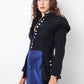 Burberrry 2020's wool dark blue military jacket