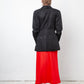 Dirk Bikkembergs 2000's nylon black jacket with large back pocket detail