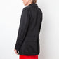 Dirk Bikkembergs 2000's nylon black jacket with large back pocket detail