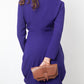 Emporio Armani 90's purple jumpsuit with attached blazer